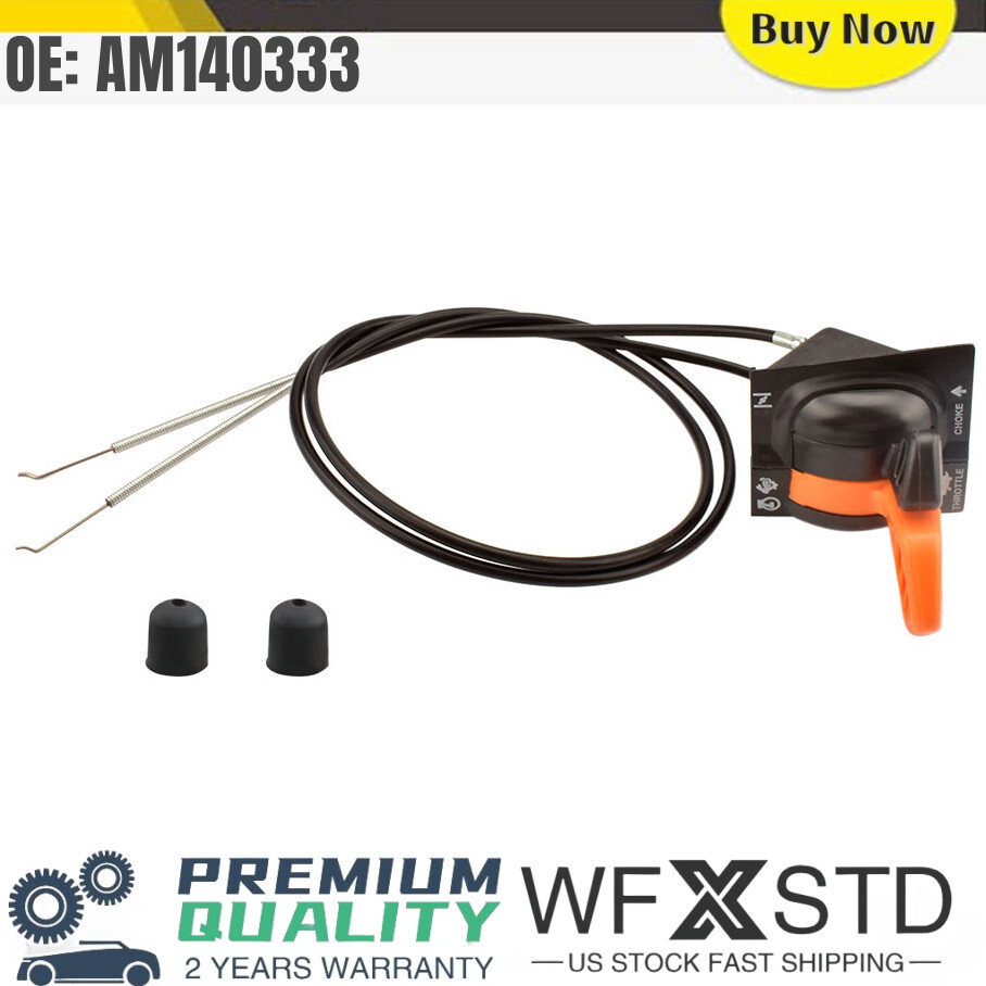 AM140333 Riding Mower Part For John Deere Throttle/ Choke Cables X300 X304 X320 gallery