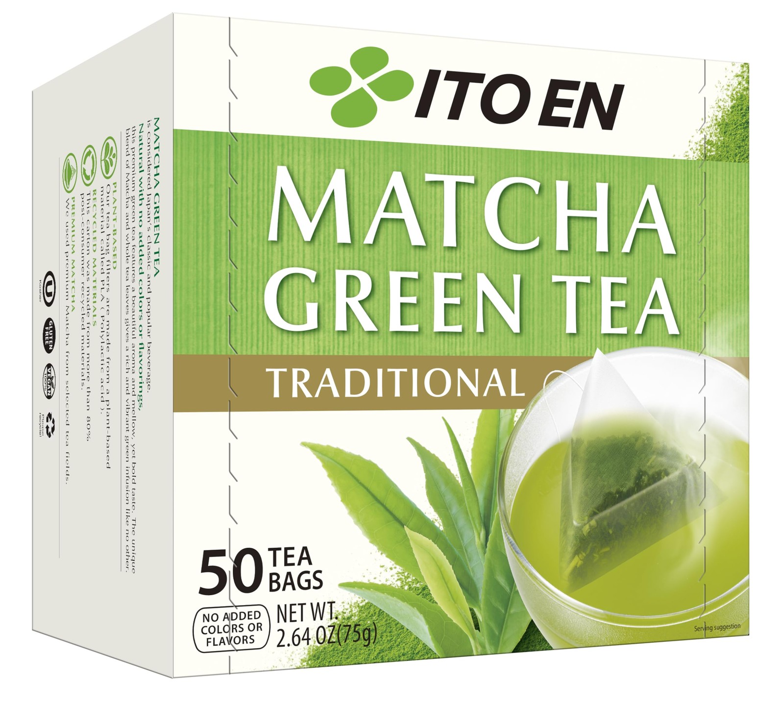 Ito En Traditional Matcha Green Tea Hot/Cold 50 Count 0 Calories Caffeinated gallery