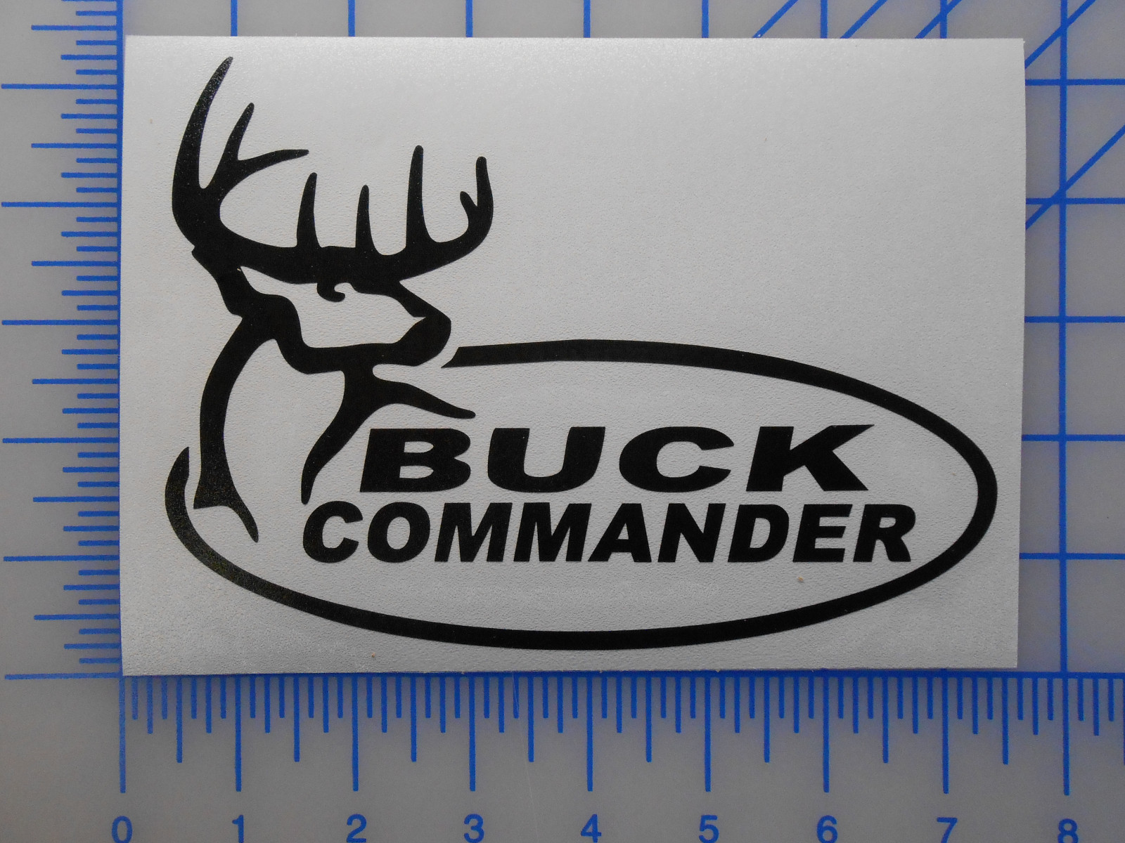 Buck Commander Logo Decal Sticker 7"x5" Duck Dynasty Deer Hunting gallery