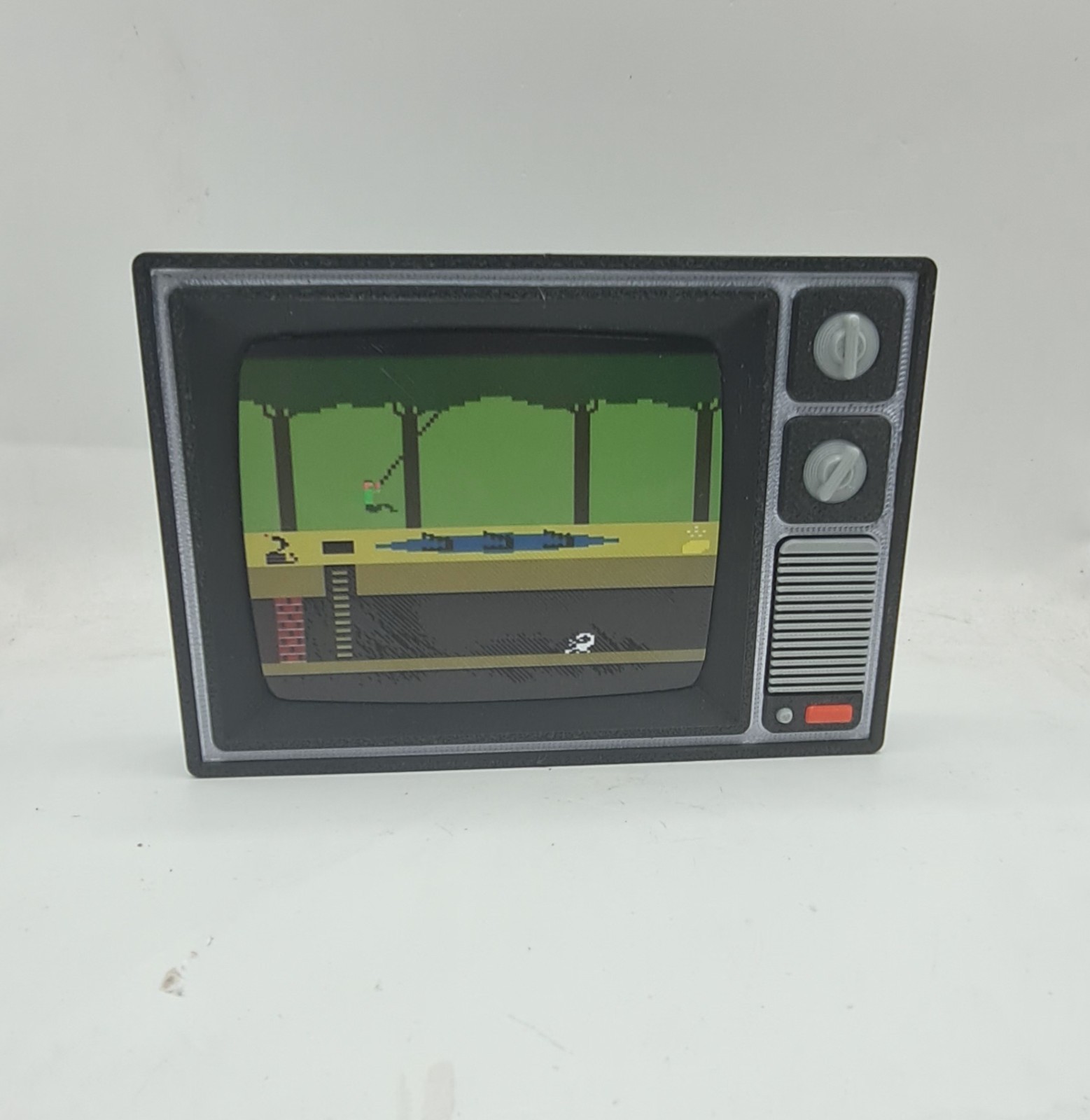 Pitfall! Retro TV Display Atari 2600 Activision Classic Video Game Nostalgia gallery