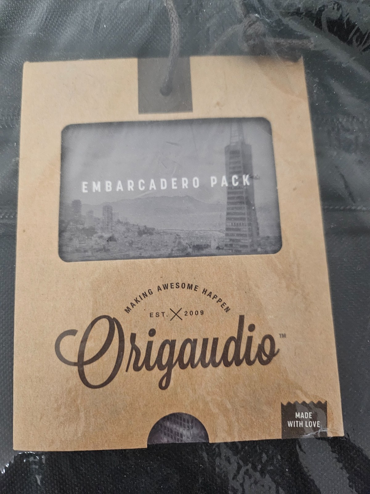 Origaudio Embarcadero Pack Backpack Black 4