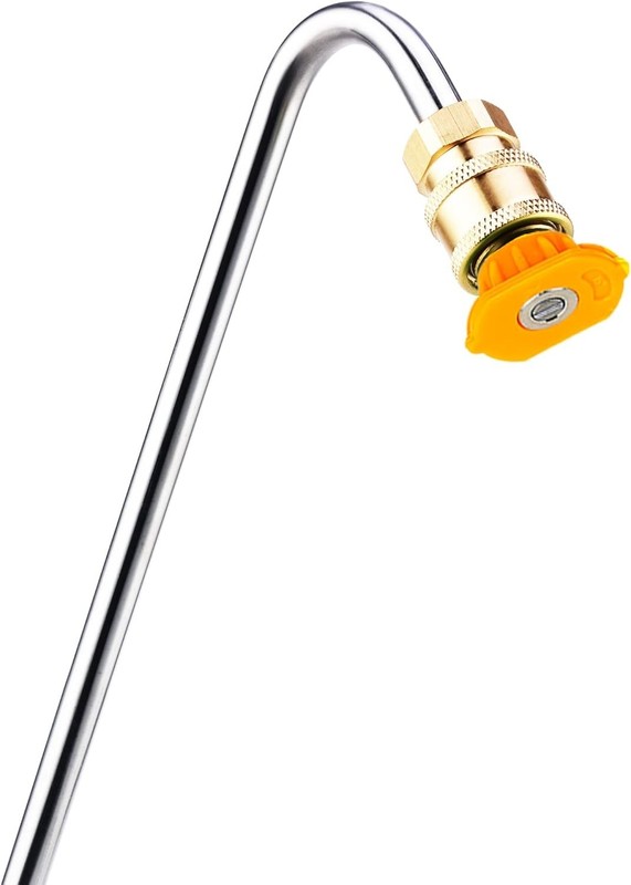 Pressure Washer Gutter Cleaner Attachment Angled Extension Wand with Nozzle Tips gallery