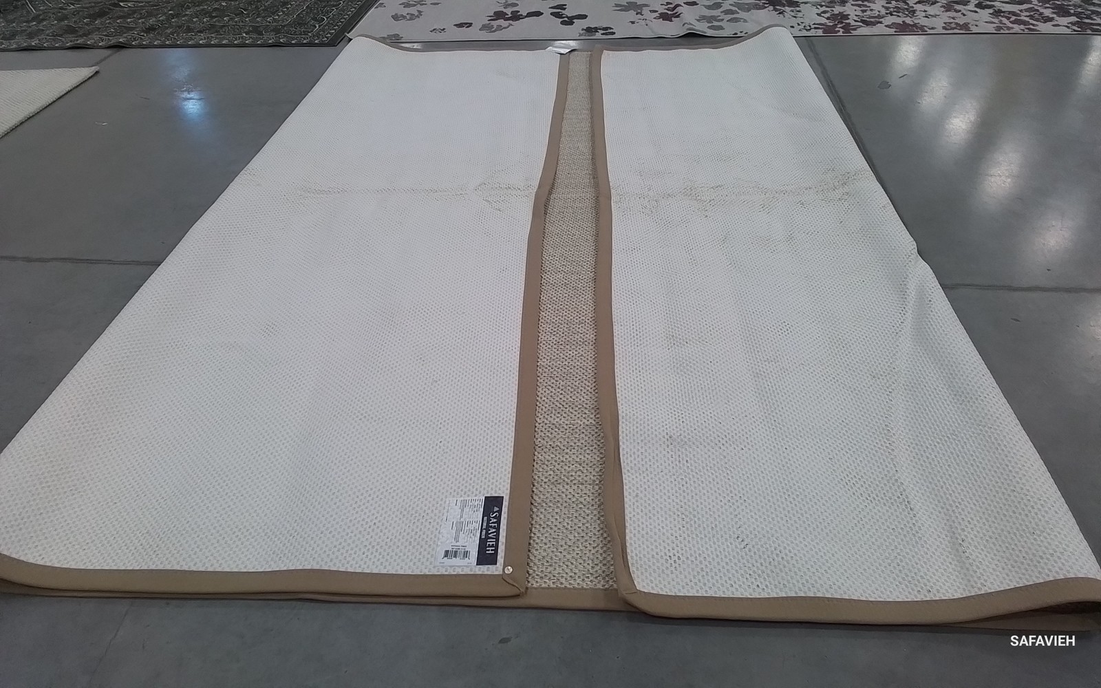 MARBLE/LINEN 11'-0" x 15'-0" Back Stain Rug Reduced Price 1172801129 NF143B-1115 gallery