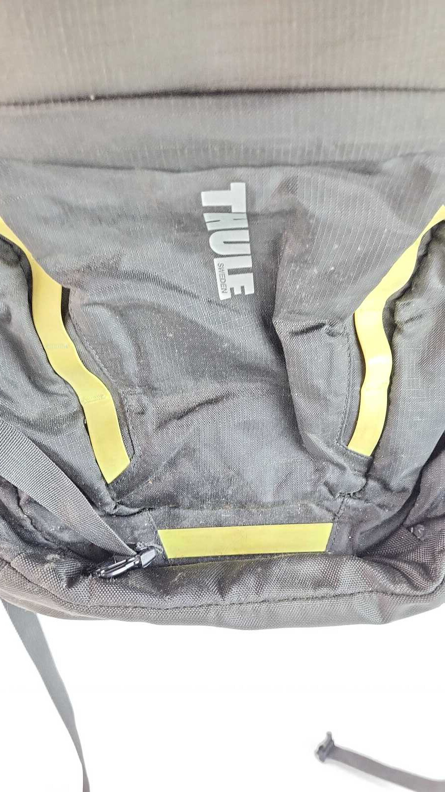 Thule Backpack Black With Green Trim 4