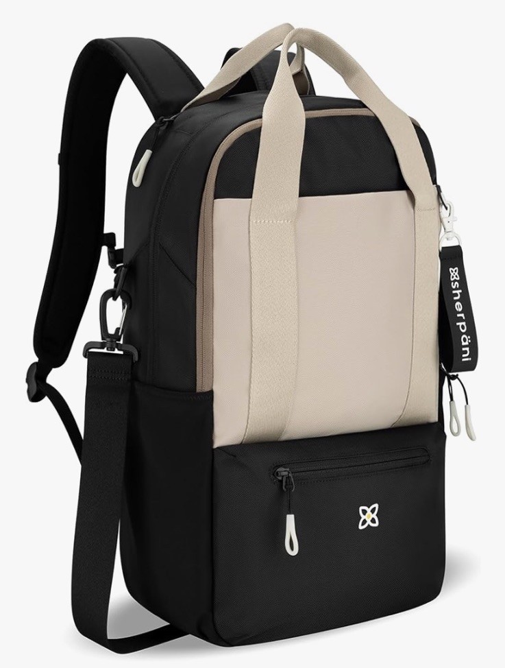 Sherpani Camden Backpack - Con Leche New With Tags 2