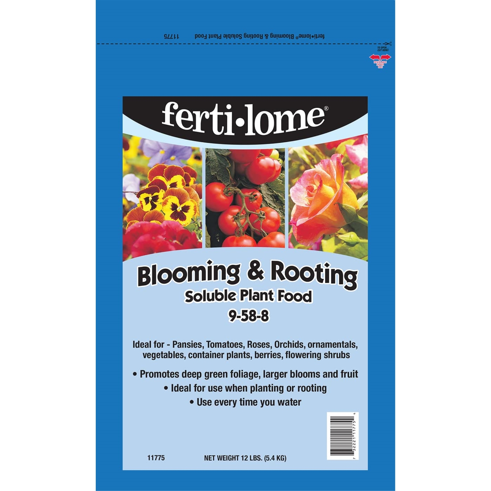 Fertilome (11775) Blooming & Rooting Soluble Plant Food 9-58-8 (12 lbs.) gallery