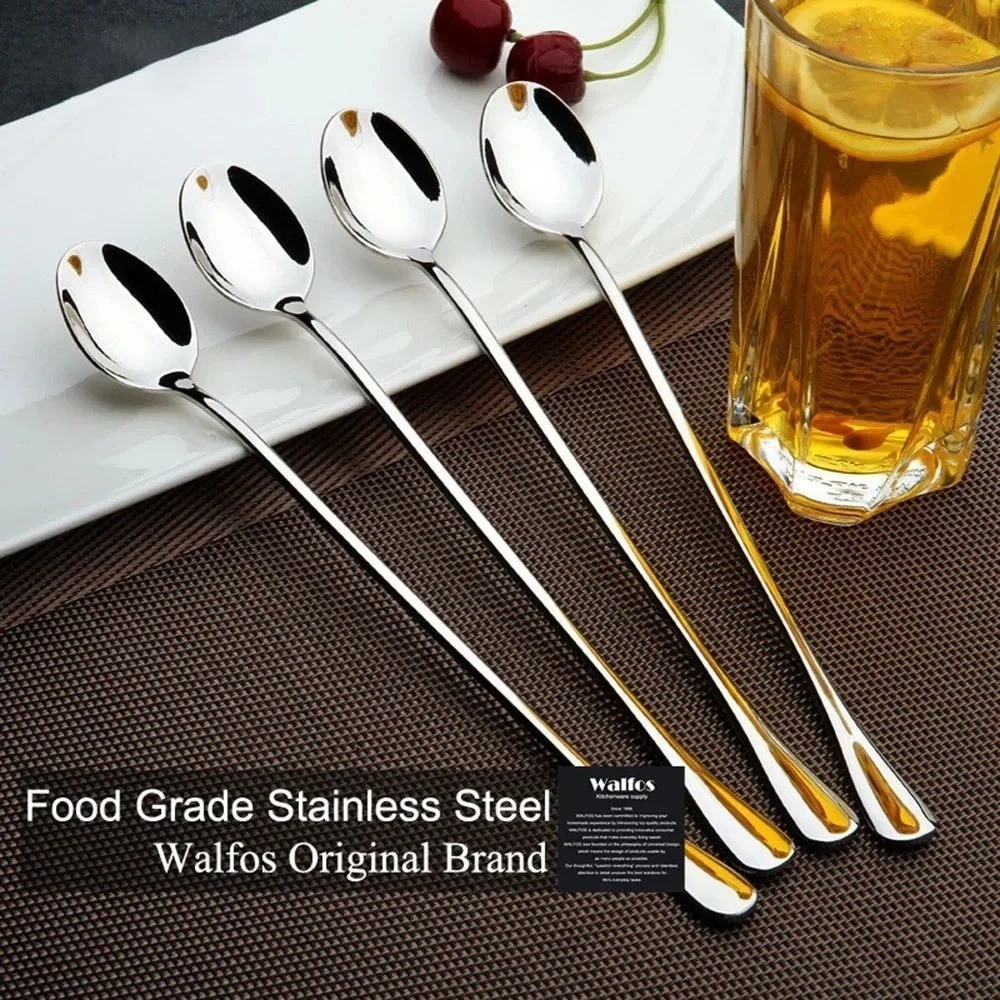 9.5-Inch Long Handle Spoon, Ice Tea Spoons, Ice Cream Spoon, Long Coffee Spoons gallery