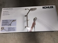 Kohler HydroRail 3-in-1 Multifunction Showerhead and Column Kit – Brushed Nickel