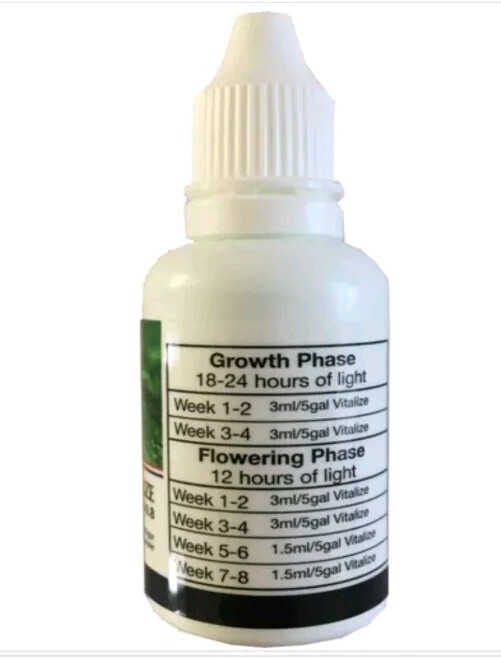 Mills Nutrients Vitalize 0-0-0.8 Plant Vigor Promoter Silica Foliar Spray 30ML gallery