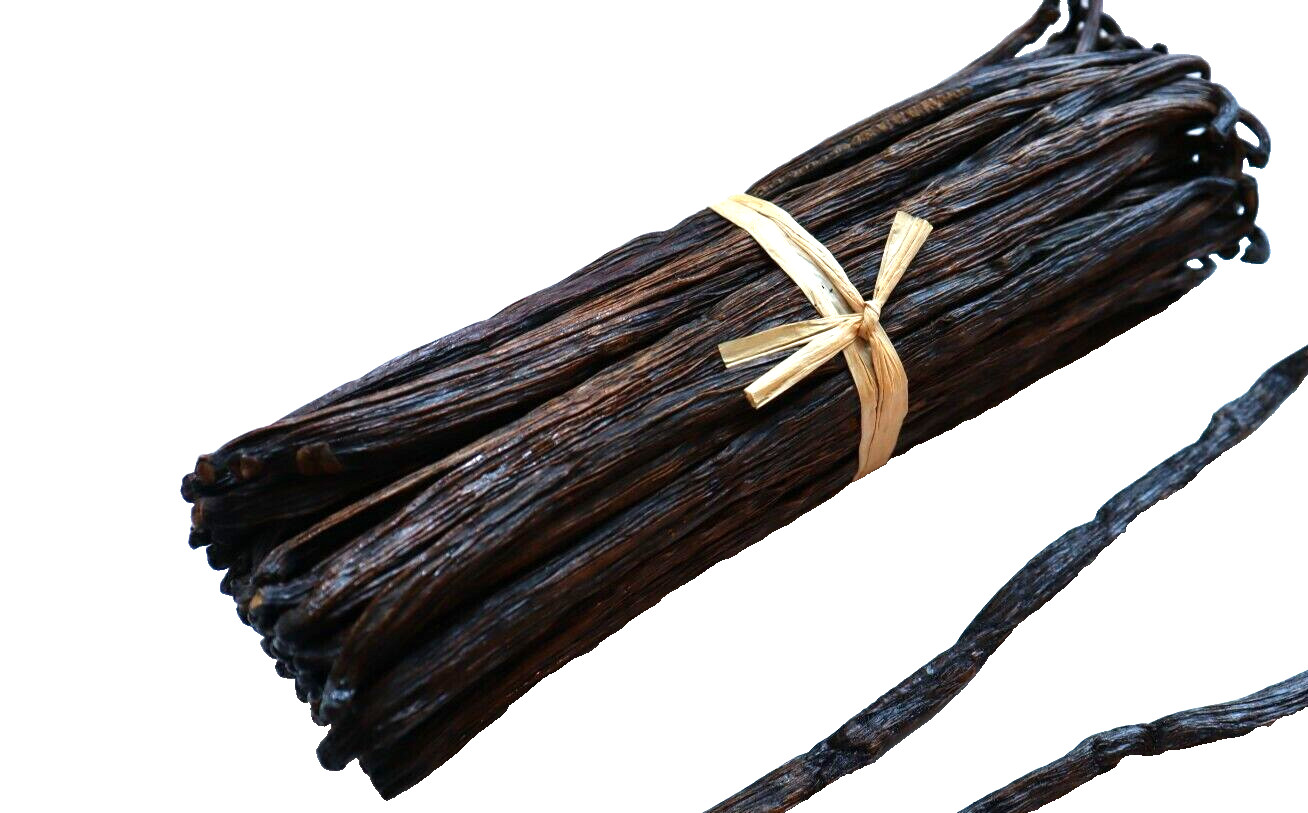 20 Madagascar Grade B Extract Grade Bourbon Vanilla Beans gallery