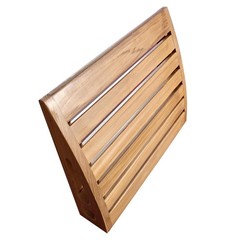 Red Cedar Sauna Headrest & Backrest 2-Way Use for Sauna Room Natural Wood+Brown