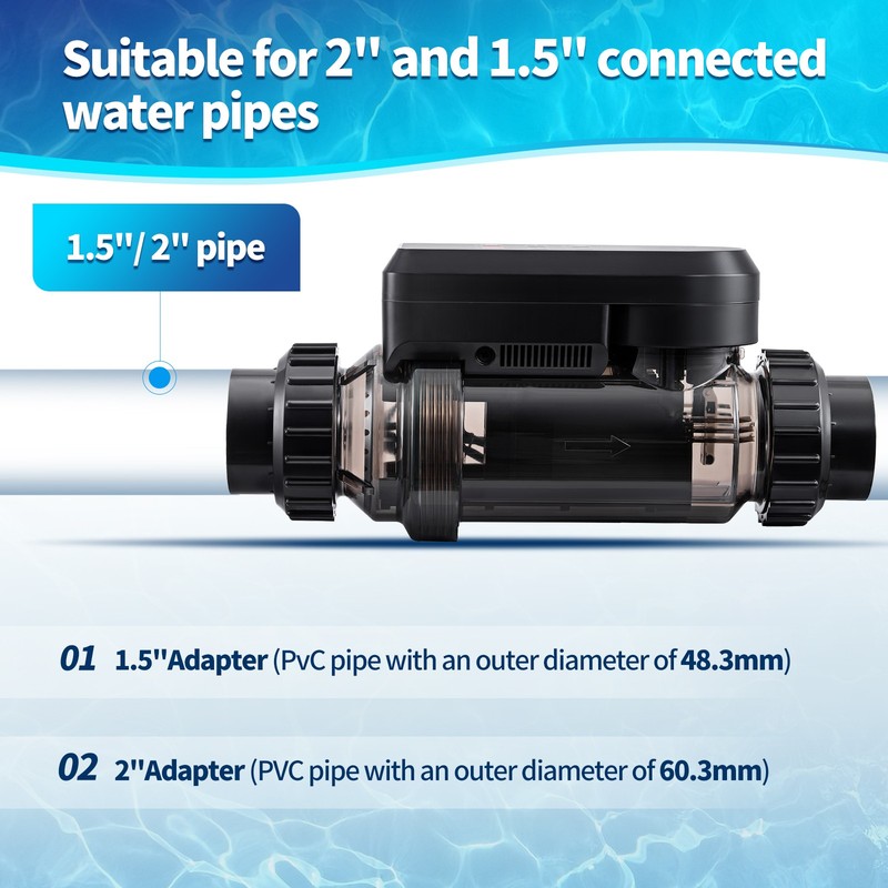 Salt Water Pool Chlorinator System Salt Chlorine Generator for Above/Inground gallery