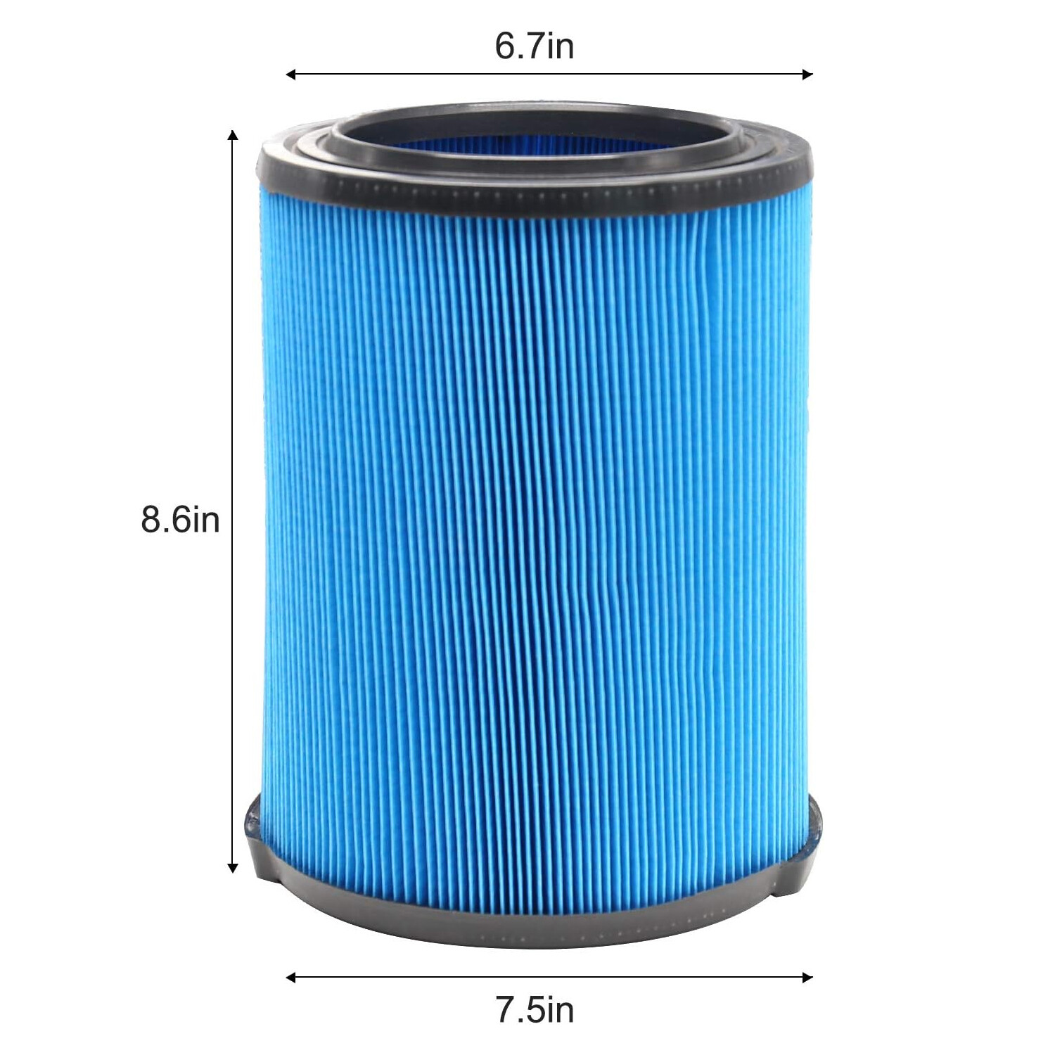 1 Pack VF5000 Vacuum Dust Filter For RIGID Shop Vac 3 Layer 6-20 Gallon Wet Dry gallery