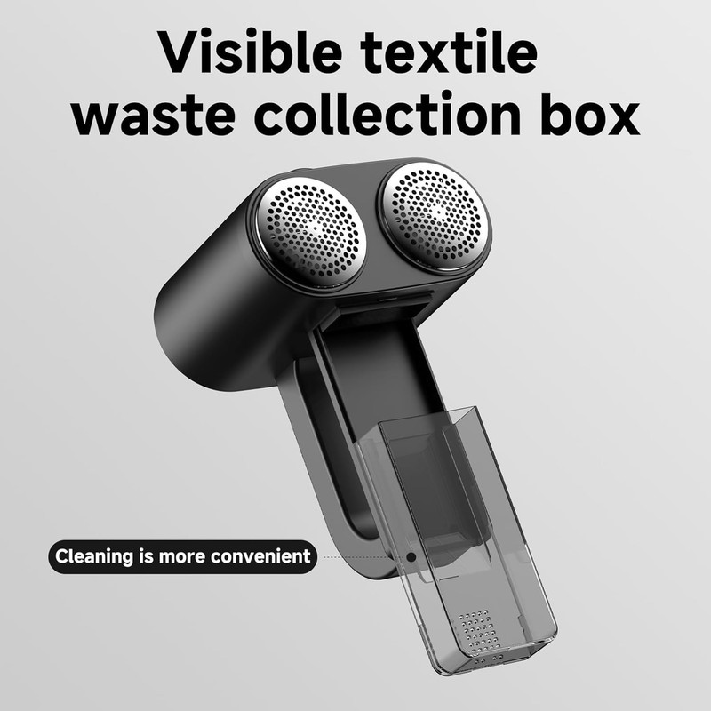 Versatile Fabric Shaver with 6 Replaceable Blades & Fast Cleaning Design gallery