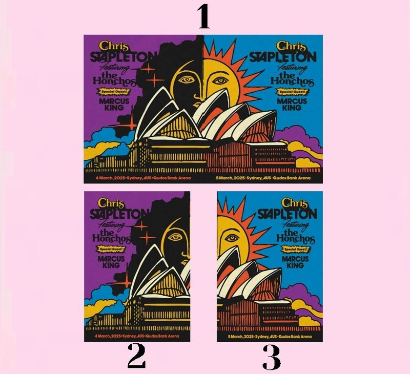 Chris Stapleton Mar 7 2025 Spark Arena Auckland New Zealand Poster gallery