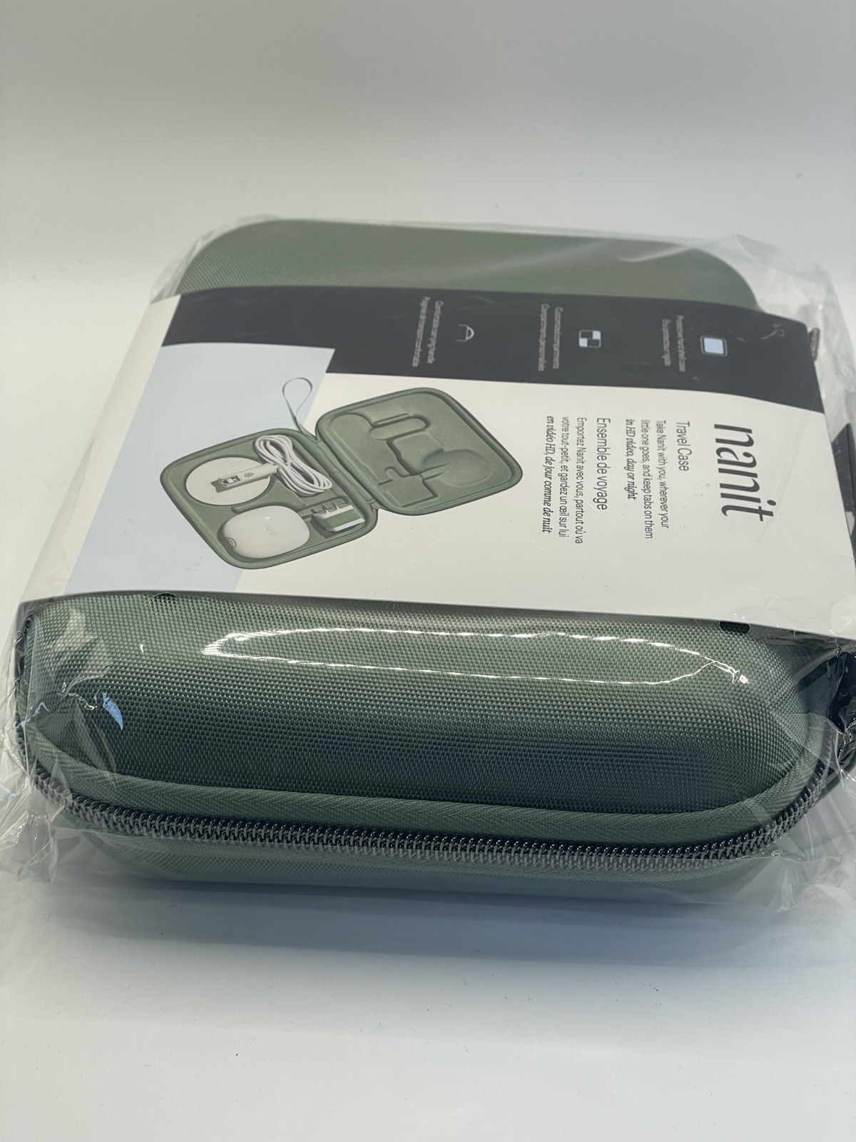 Nanit Travel Case Green Protective Hard Shell Carrying Case Pro Baby Monitor gallery