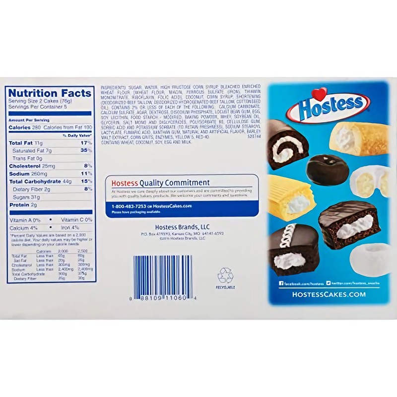 Hostess Berry Zingers Value Pack 13.4 Oz Box of 10 Individually Wrapped | Pack gallery