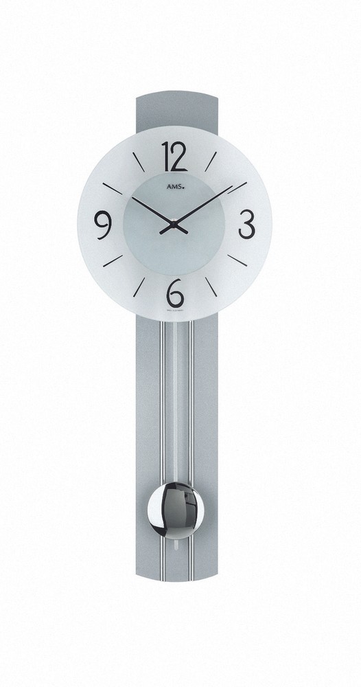 Modern Wall Clock with Quartz Movement by AMS