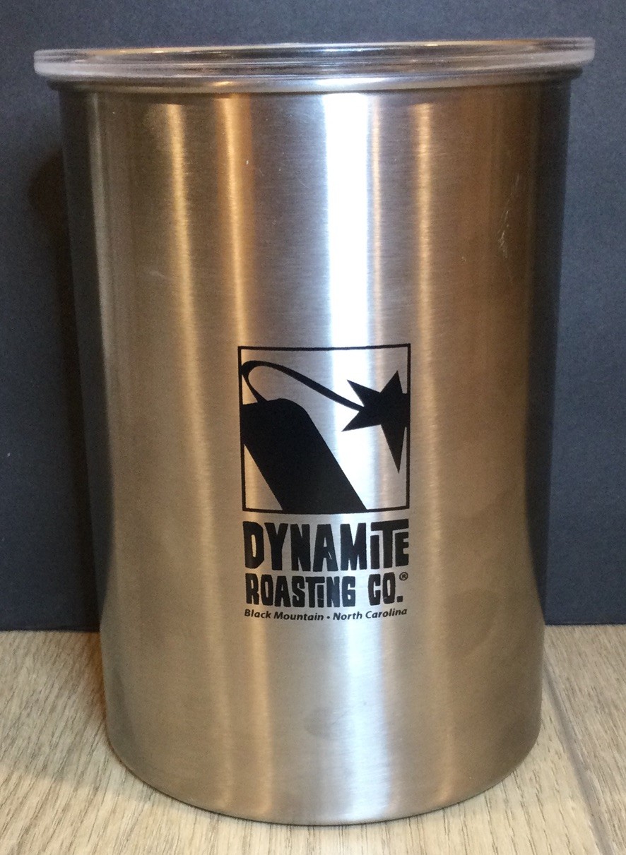 AirScape Planetary Design Coffee Storage Canister SS, NC Branded, 32oz gallery