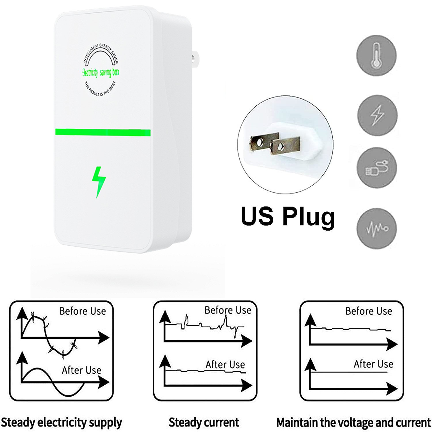 Household Stabilizer Home Use And Commercial Use Smart Voltage Regulator Spike S gallery