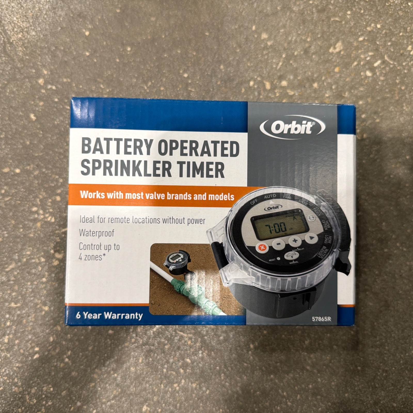 Orbit Battery Operated Irrigation Controller Without Valve 57865R gallery
