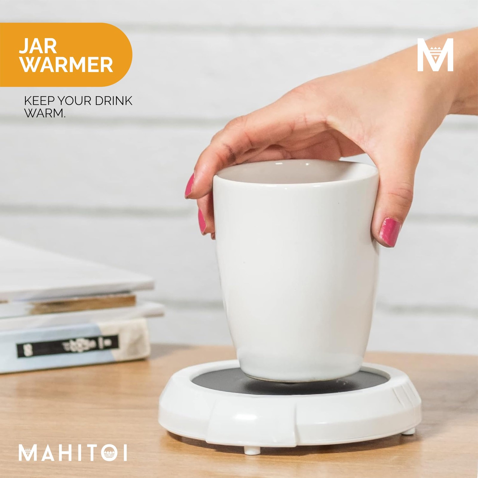 Durable Heavy Portable Large Warmer Safe Plate for Candle Jar & Mug Warmer, Spac gallery