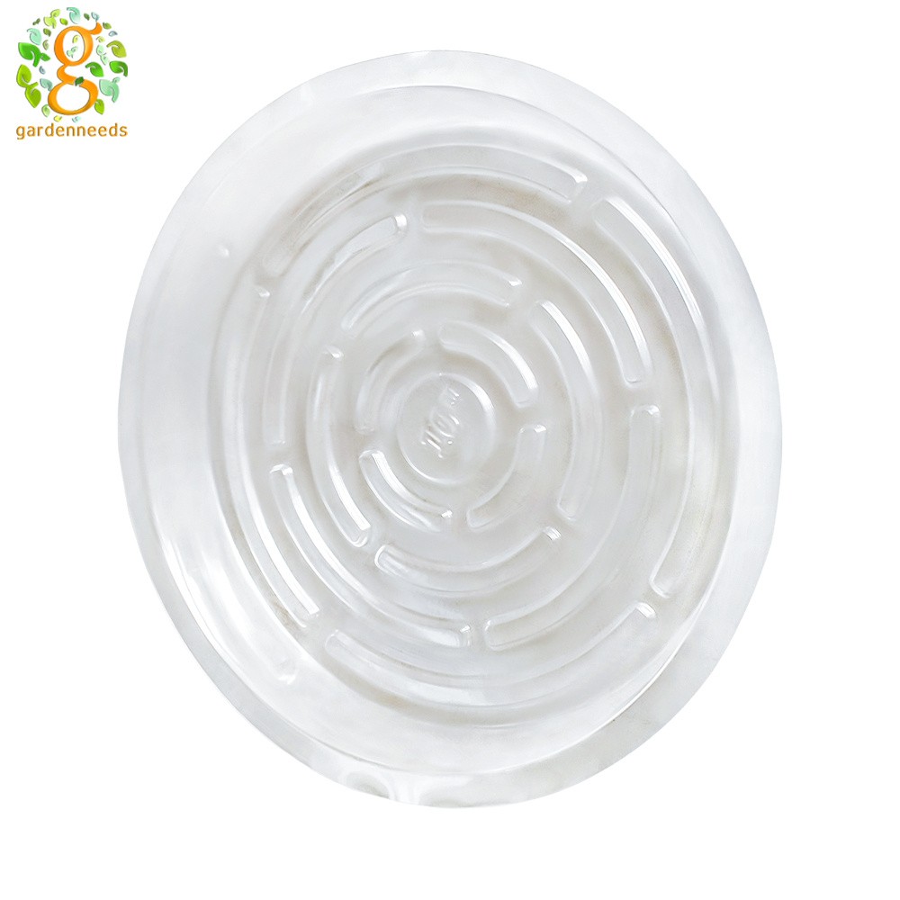 5 Pack 12In Plastic Reusable Planter Dishes Flower Plant Pots Saucer Drip Trays gallery