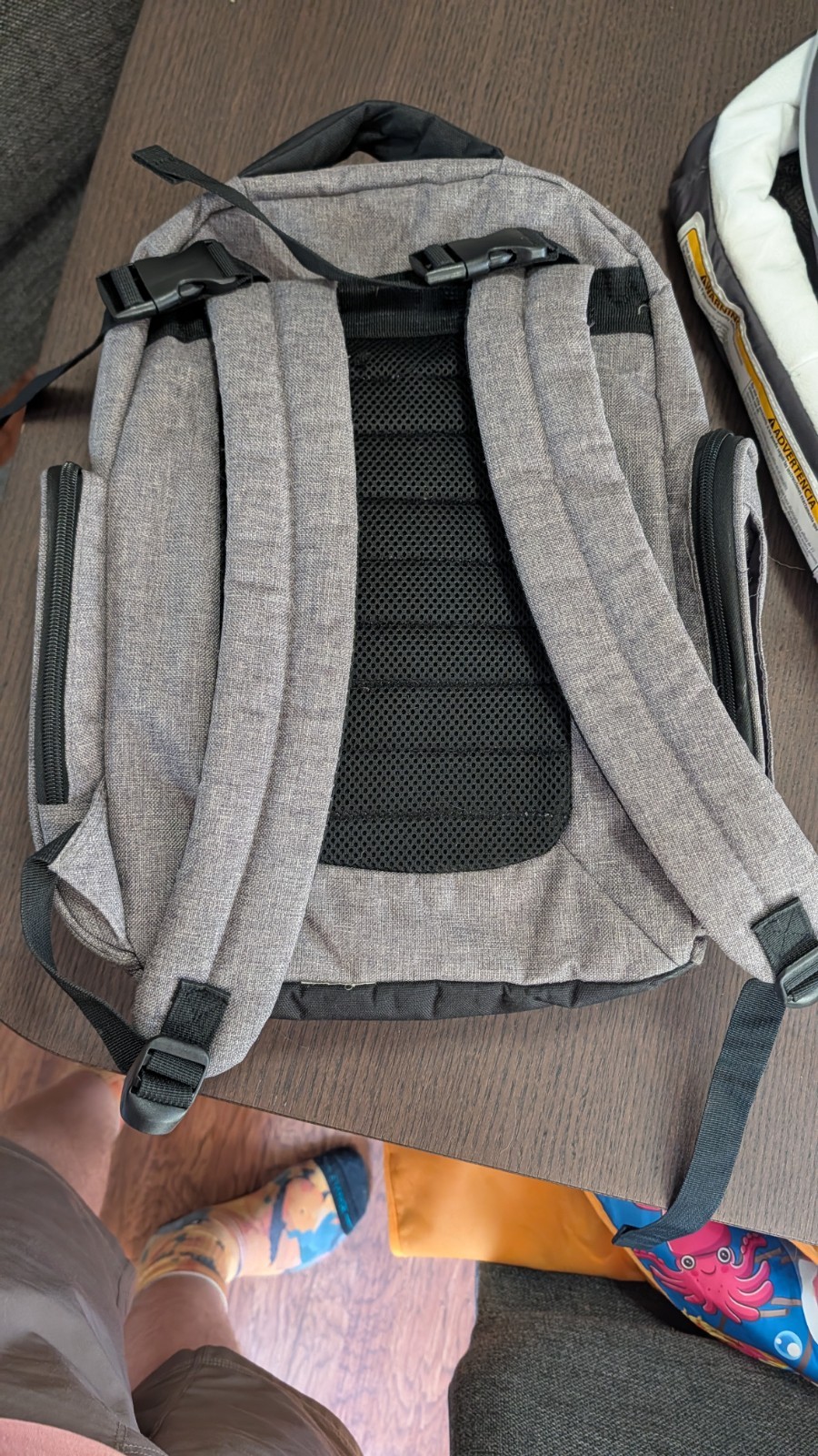 Eddie Bauer First Adventure Gray Hiking Backpack, Multiple Compartments 2