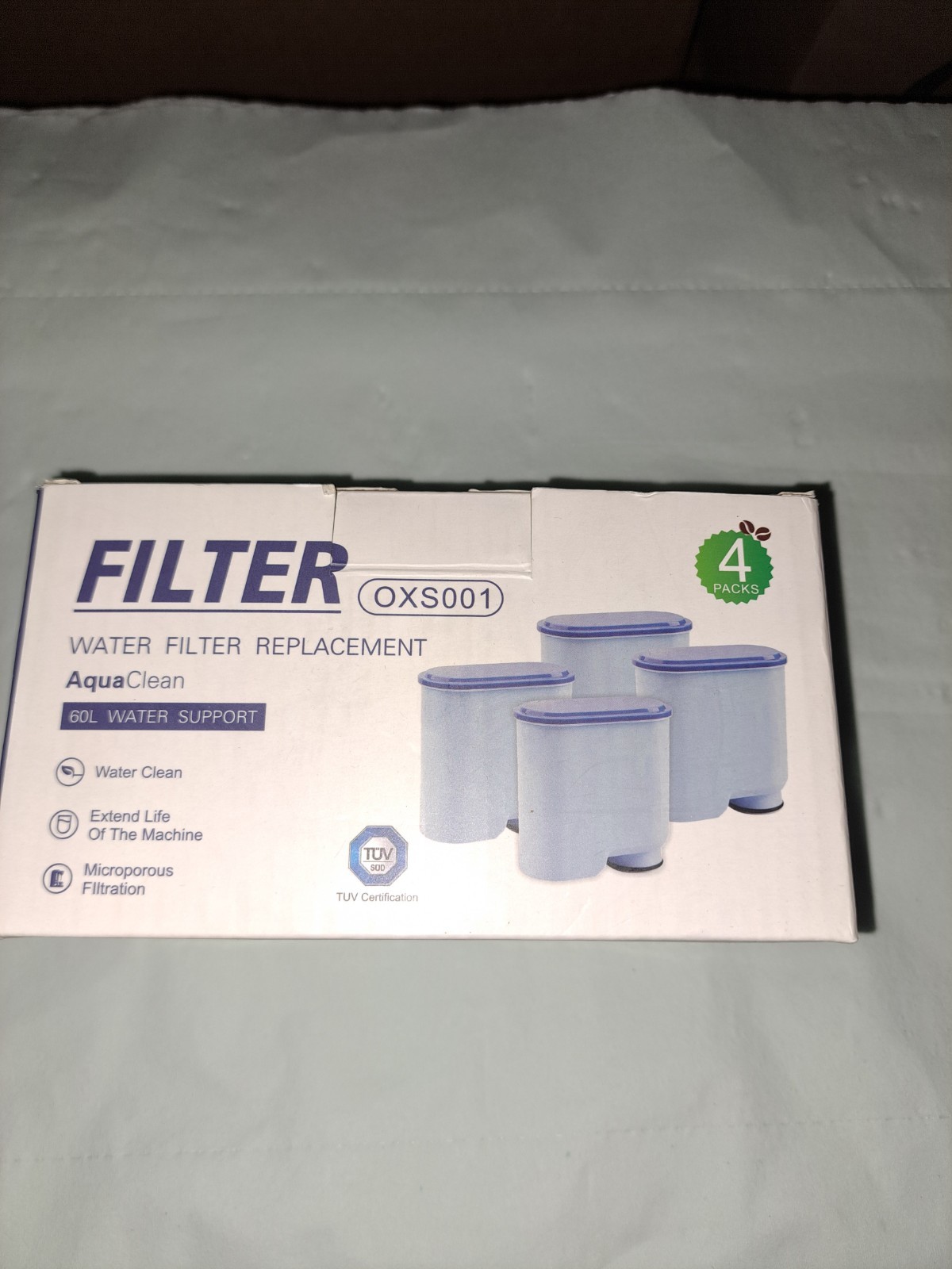 Aqua Clean Water Filter Replacement OXS001 Filter For Aquaclean -4 Pack gallery