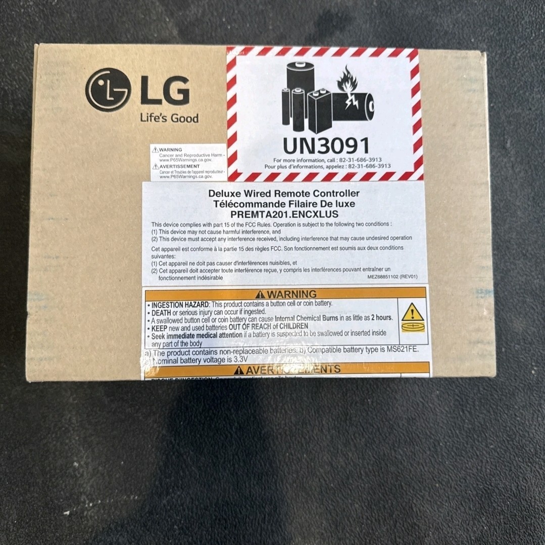 LG Deluxe Wired Remote Controller ThinQ Wi-Fi PREMTA200.ENCXLUS (BRAND NEW) gallery