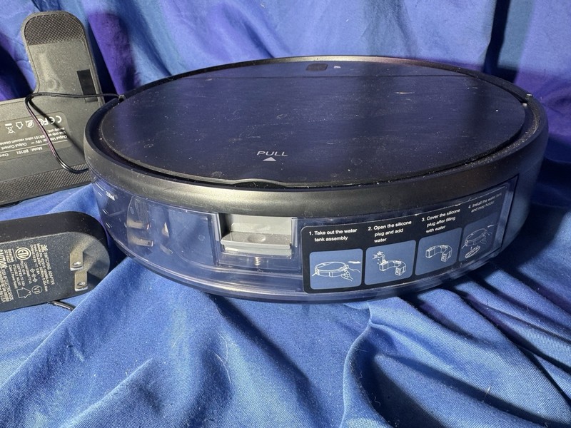MAMNV BR151 Robot Vacuum and Mop Combo, with APP/Remote,Blue gallery