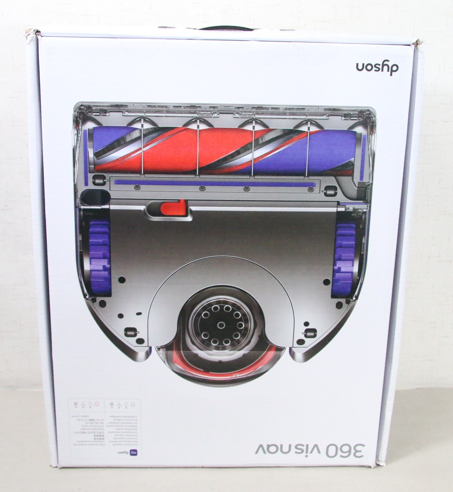 FREE SHIPPING Dyson 360 Vis Nav Robot Vacuum Smart Navigation Blue NEW SEALED gallery