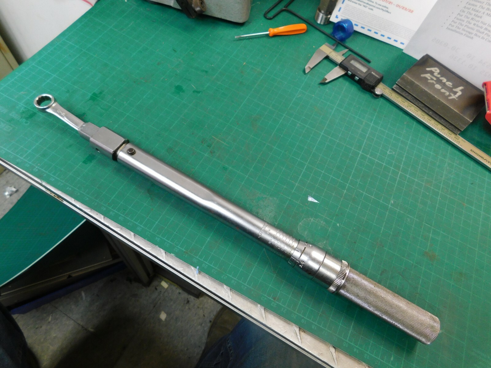 Utica CH75FN Interchangeable Head Torque Wrench 15-75 In-Lbs gallery