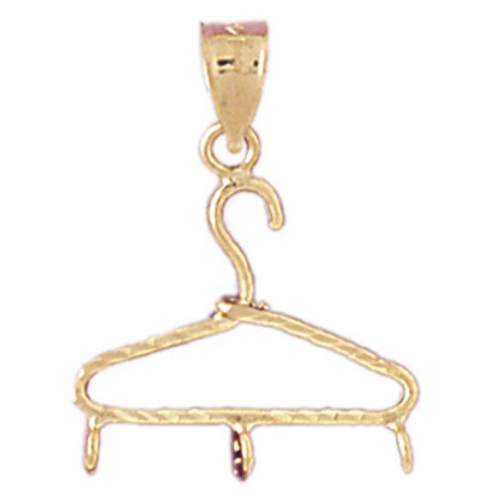 Hanger Charm Holder Charm Pendant 14k Gold (1 Gram) gallery