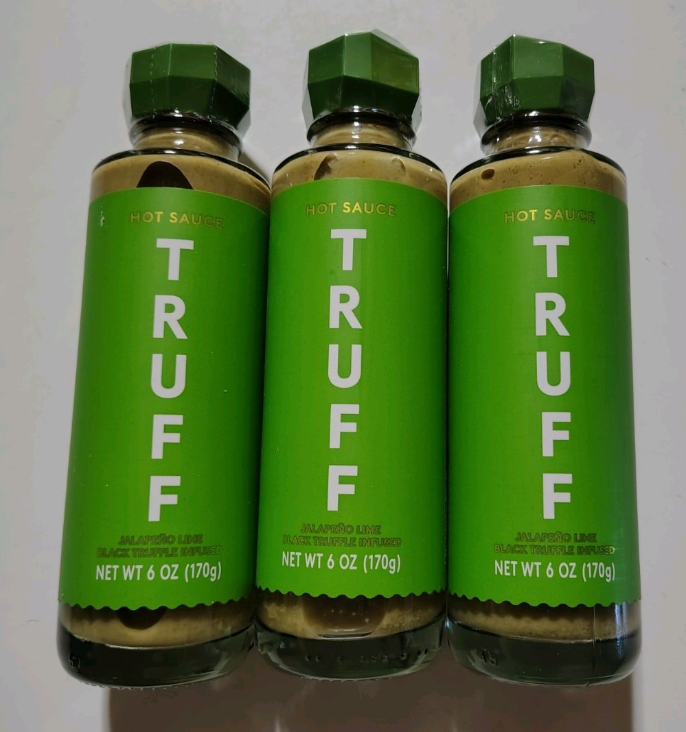 3 PACK - TRUFF Black Truffle Infused Green Jalapeno Lime Hot Sauce - 6 fl. oz. gallery