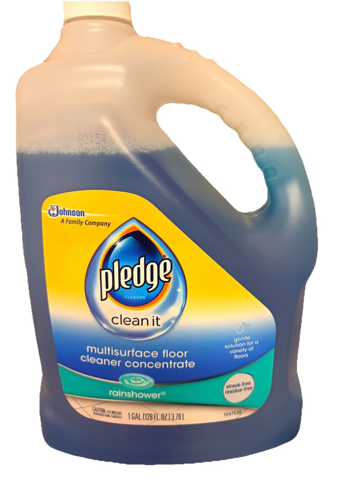 Pledge Clean It Multisurface Floor Cleaner Concentrate Rainshower 124 Oz 1 GAL gallery