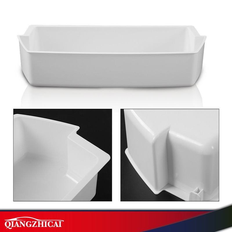 Compatible with Kenmore Whirlpool Refrigerator White Shelf Bin 4 Packs gallery