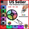 5V USB LED Strip Lights TV Back Light 5050 RGB Colour Changing with 24Key Remote gallery