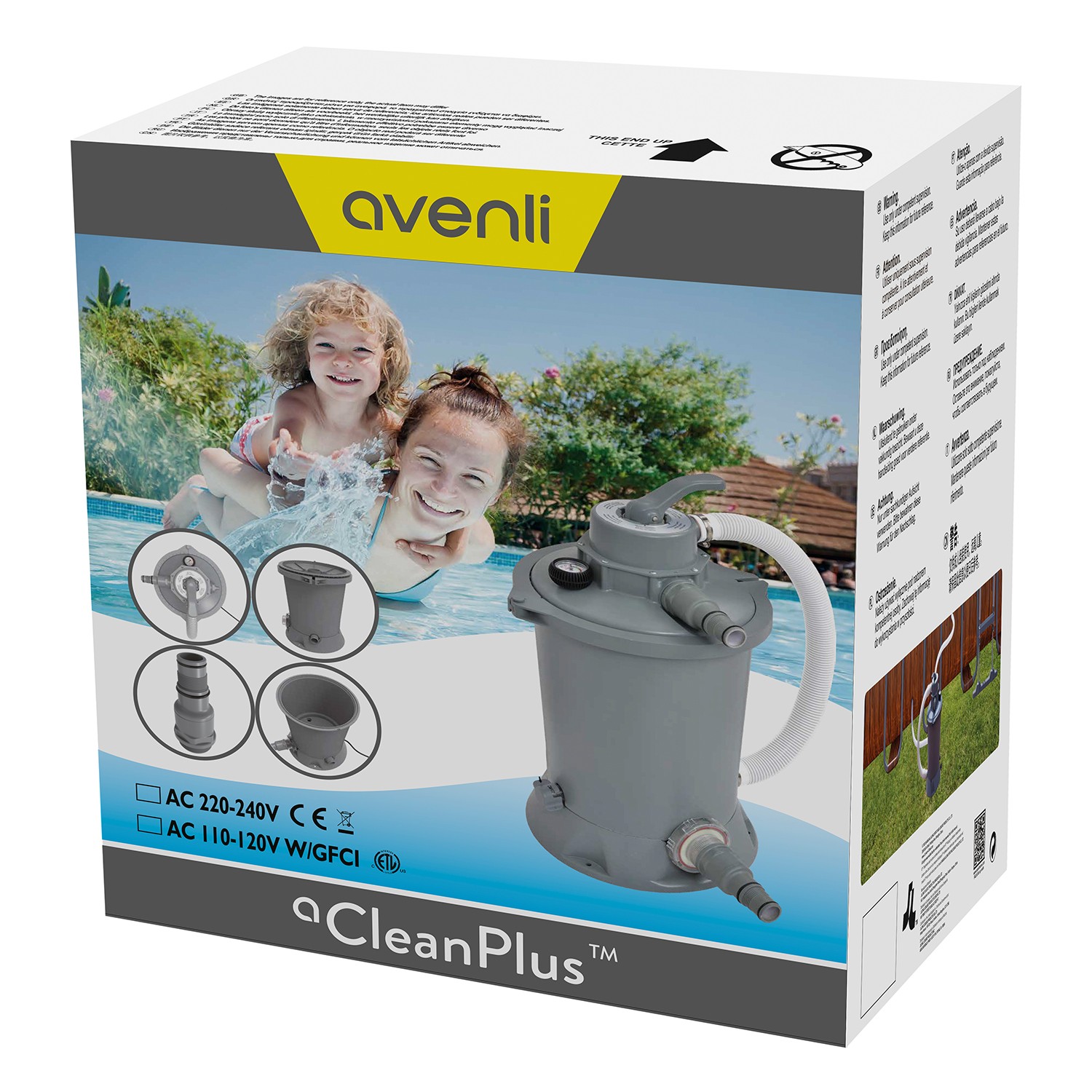 JLeisure 290730US Clean Plus 1000 GPH Sand Filter Pump for Swimming Pools & Spas gallery