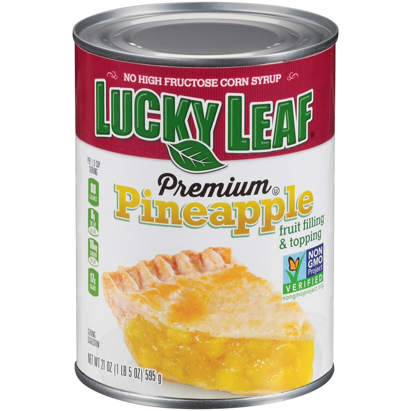 2 pack Lucky Leaf Pineapple Pie Filling 21 oz gallery