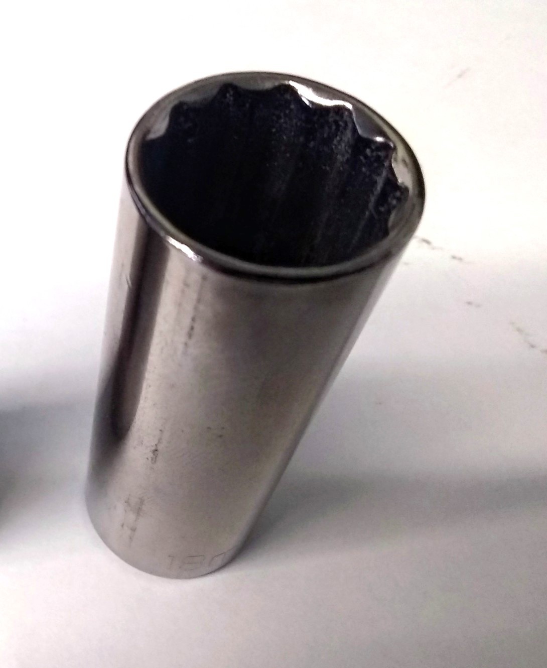 Kobalt 22838 3/8" Drive 18mm Deep Socket 12 Point USA gallery