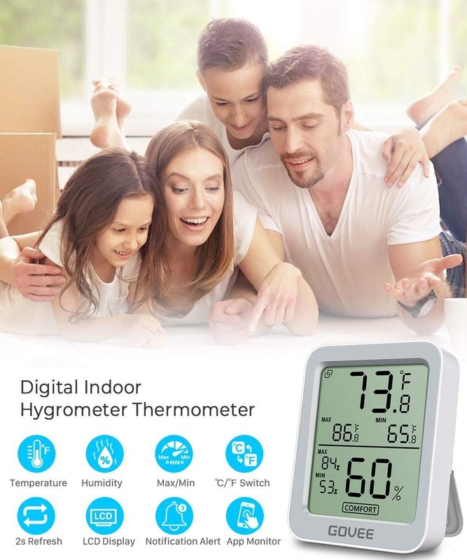 Wifi Freezer Thermometer Alarm, Freezer Alarm with App Notifications, Digital Fr gallery