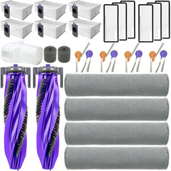 Replacement Accessories Compatible with Narwal Flow Robot Vacuum Cleaner (2 Main
