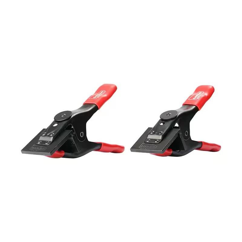 Goldblatt String Line Clamp 1-Pair Masonry Tool Quick One-Hand Use Durable Grip gallery