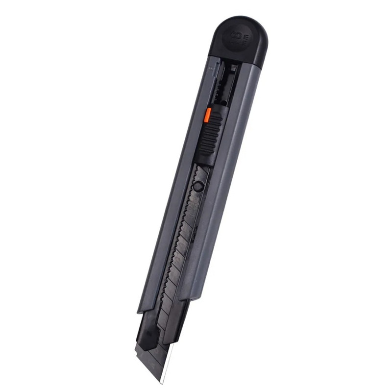 1pc Retractable Utility Knife Carbon Steel Blade Safety Lock Craft Cutter - NEW gallery