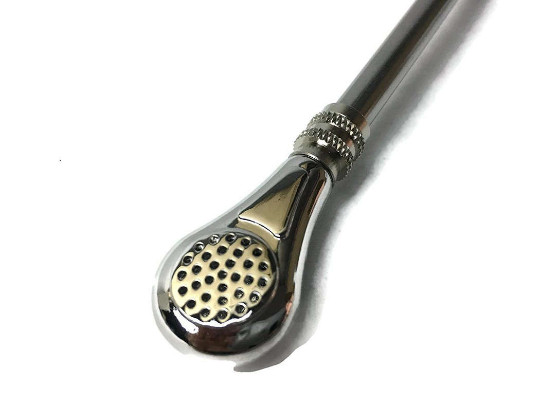 Yerba Mate Bombilla Filtered Straw Stainless Steel w/ Removable Filter gallery