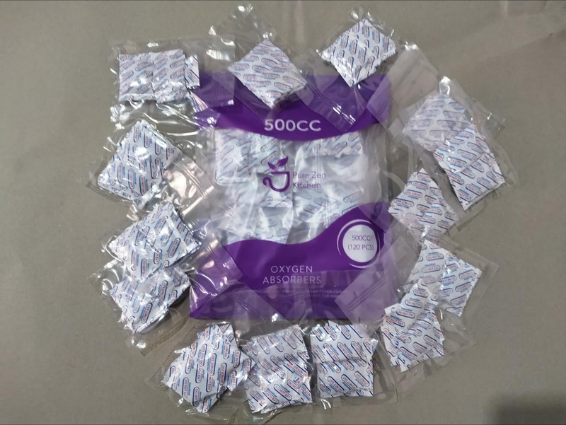 (120-Pack)500Cc Oxygen Absorbers for Food Storage,Food Grade Oxygen Absorbers Pa gallery