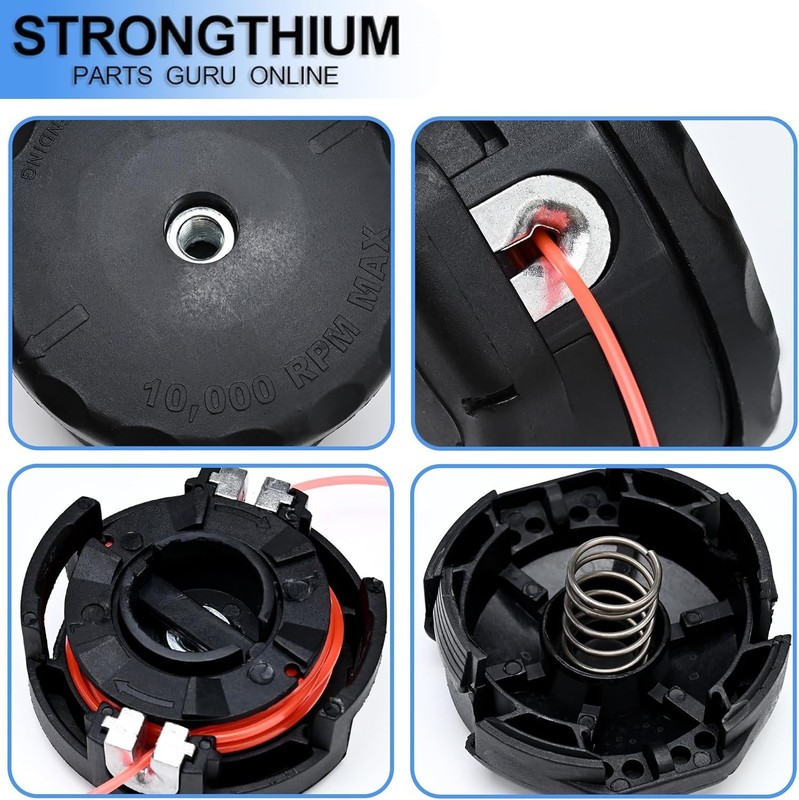 Speed Feed 400 Trimmer Head Compatible with Echo String Trimmer 99944200907 7... gallery