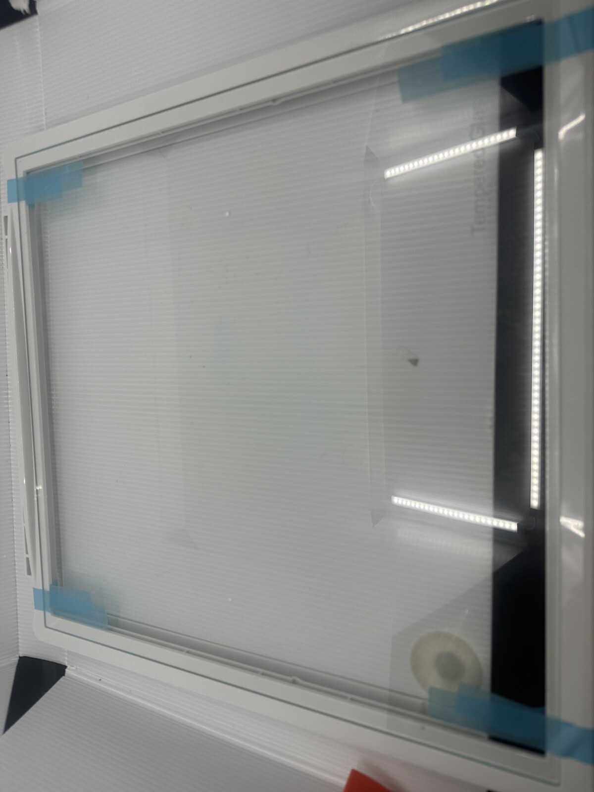Frigidaire 241969501 Refrigerator Shelf Frame And Tempered Glass. Open Box. gallery