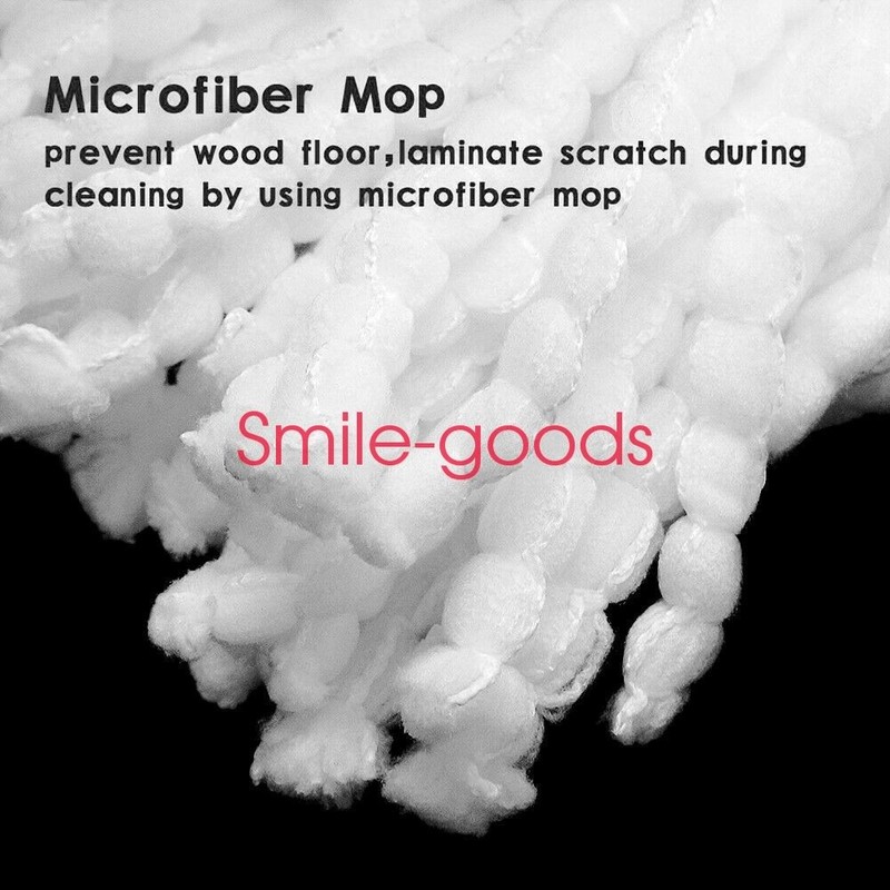 4pcs Replacement Microfiber Mop Head Refill For Spin Mop 360° Easy Cleaning Tool gallery